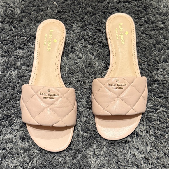 NWOT Kate Spade Pillow Slide Sandals sz 9 - Picture 2 of 7